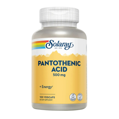 Solaray Pantothenic Acid - capsules | 100 × 500 мг