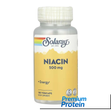 Solaray Niacin - capsules | 100 × 500 мг