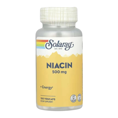 Solaray Niacin - capsules | 100 × 500 мг