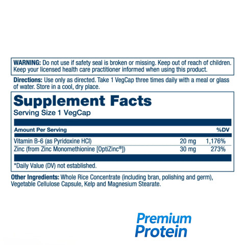 Solaray Opti Zinc - capsules | 60 × 30 mg