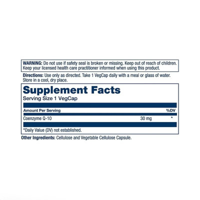Solaray CoQ10 — capsules | 60 × 30 mg