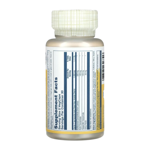 Solaray Vitamin C - capsules | 60 × 1000 мг
