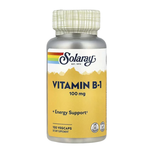 Solaray Vitamin B1 — capsules | 100 × 100 mg
