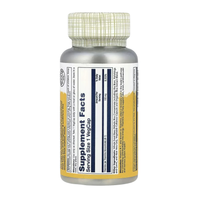 Solaray Vitamin B1 - capsules | 100 × 100 мг