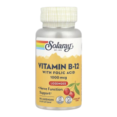 Solaray Vitamin B12 — lozenges | 90 × 1000 mcg