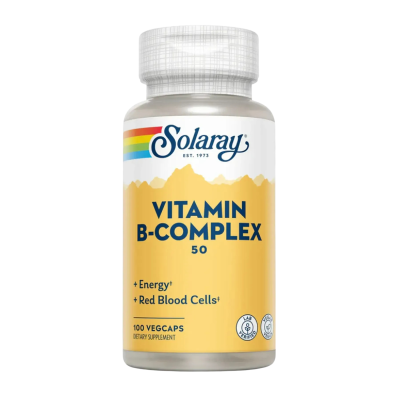 Solaray Vitamin B-Complex 50 — capsules | 100 × 50 мг