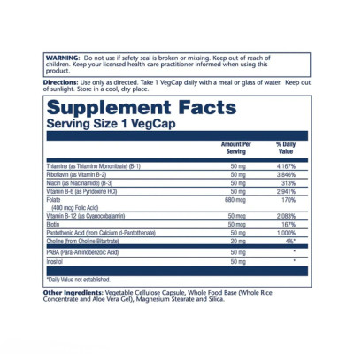 Solaray Vitamin B-Complex 50 — capsules | 100 × 50 мг