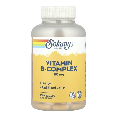 Solaray Vitamin B-Complex 50 — capsules | 250 × 50 mg