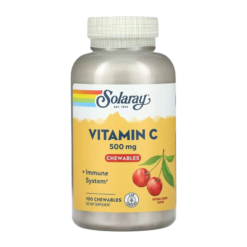 Solaray Vitamin C - chewables | 100 × 500 мг