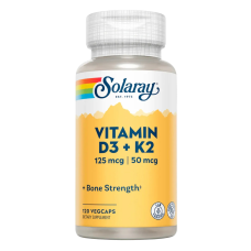 Solaray Vitamin D3 & Vitamin K2 — capsules | 120