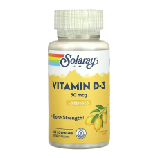 Solaray Vitamin D3 - lozenges | 60 × 50 mcg