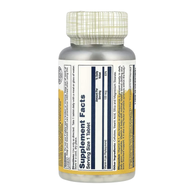 Solaray Vitamin K1 — tablets | 100×100 mcg