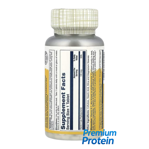 Solaray Vitamin K1 — tablets | 100 × 100 mcg