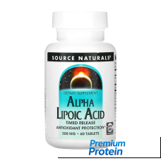 Source Naturals Alpha Lipoic Acid — tablets | 60 × 300 mg
