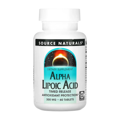 Source Naturals Alpha Lipoic Acid - tablets | 60 × 300 mg