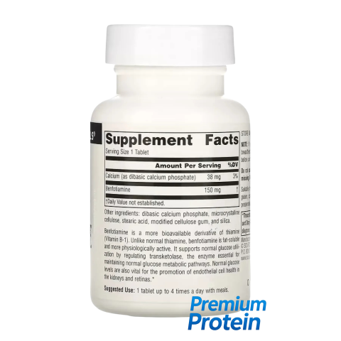 Source Naturals Benfotiamine — tablets | 60 × 150 mg