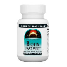 Source Naturals Biotin Fast Melt — tablets | 120 × 10000 mcg