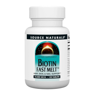 Source Naturals Biotin Fast Melt - tablets | 120 × 10000 mcg