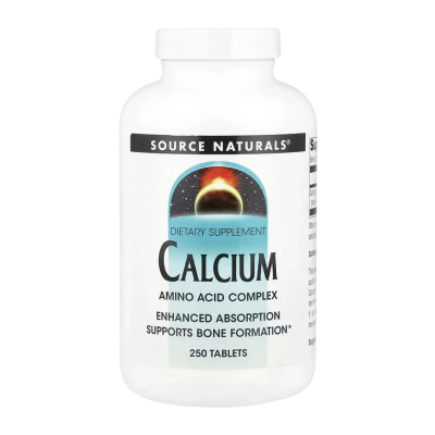 Source Naturals Calcium — tablets | 250 × 200 мг