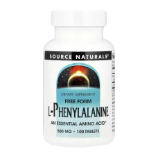 Source Naturals L-Phenylalanine — tablets | 100 × 500 mg