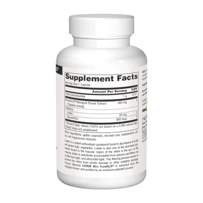 Source Naturals Lutein — capsules | 60 × 20 mg