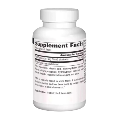 Source Naturals DMAE — tablets | 50 × 351 mg