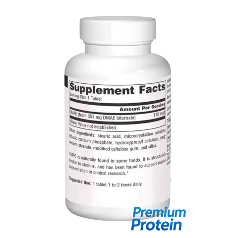 Source Naturals DMAE — tablets | 50 × 351 mg