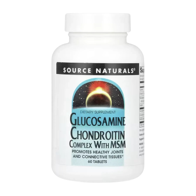 Source Naturals Glucosamine Chondroitin Complex with MSM — tablets | 60