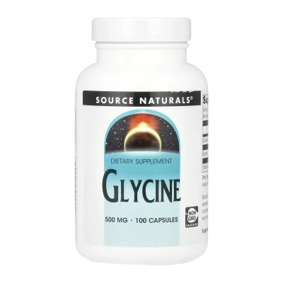 Source Naturals Glycine — capsules | 100 × 500 мг