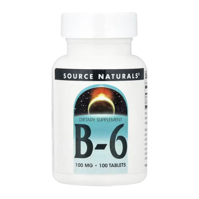 Source Naturals Vitamin B-6 — tablets | 100 × 100 мг
