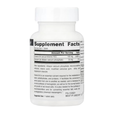 Source Naturals Vitamin B-6 — tablets | 100 × 100 мг