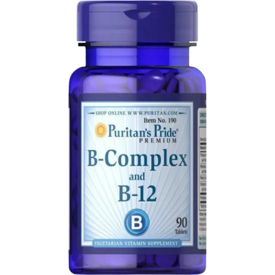 Puritan's Pride B-Complex B-12 — tablets | 90