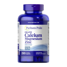 Puritan's Pride Calcium Magnesium Zinc — capsules | 250
