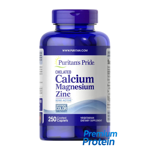 Puritan's Pride Calcium Magnesium Zinc — capsules | 250