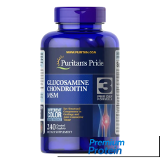 Puritan's Pride Glucosamine Chondroitin MSM Double Strength | 240