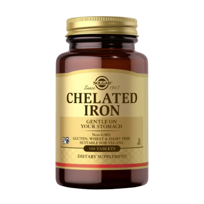 Solgar Chelated Iron — tablets | 100