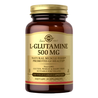 Solgar L-Glutamine — capsules | 100 × 500 мг