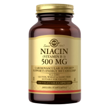 Solgar Niacin (Vitamin B3) — capsules | 100 × 500 mg