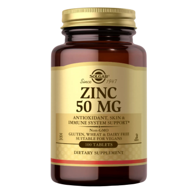Solgar Zinc - tablets | 100 × 50 мг
