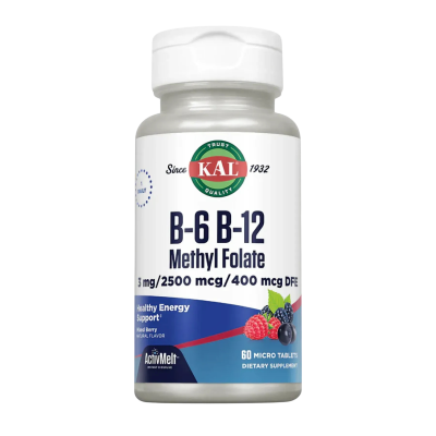 KAL B6 B12 Methyl Folate — tablets | 60