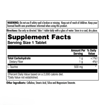 KAL L-Taurine — tablets | 60 × 500 мг