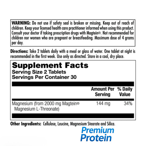 KAL Think Magnesium - tablets | 60 × 2000 mg