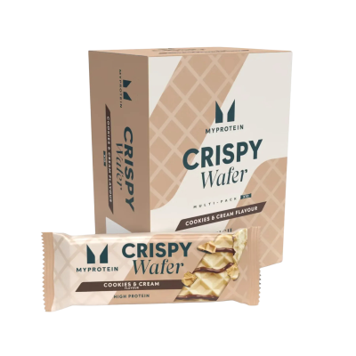MyProtein Crispy Wafer - bars | 10 × 40 g