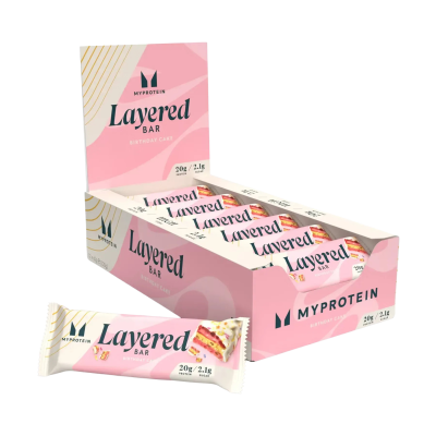 MyProtein Layered Bar – bars | 12 × 60 g