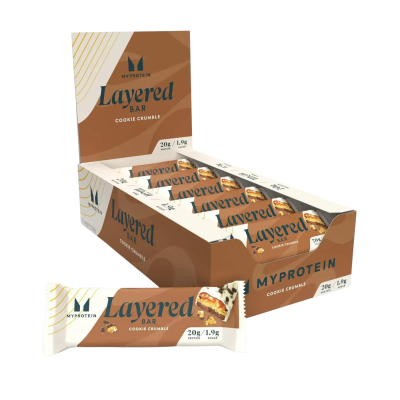 MyProtein Layered Bar – bars | 12 × 60 g