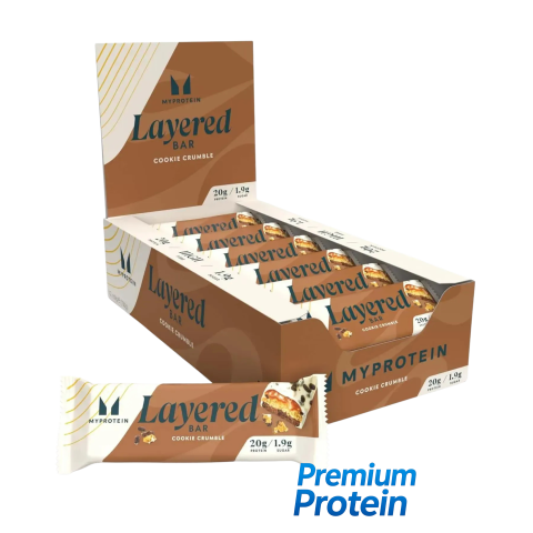 MyProtein Layered Bar — bars | 12 × 60 g