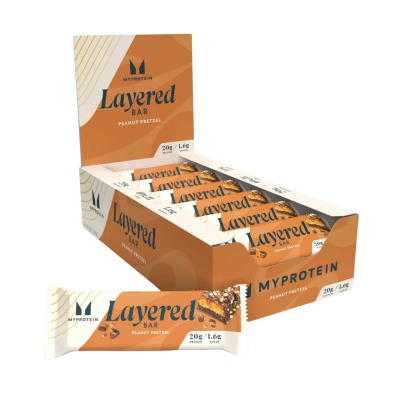 MyProtein Layered Bar – bars | 12 × 60 g