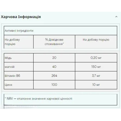 MyProtein Zinc and Magnesium - capsules | 270
