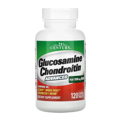 21st Century Glucosamine Chondroitin Advanced + MSM — tablets | 120