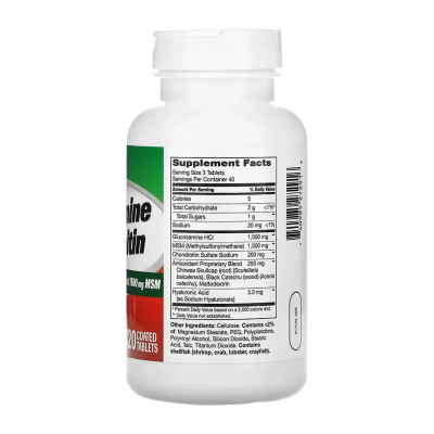 21st Century Glucosamine Chondroitin Advanced + MSM — tablets | 120